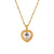 Minimalist Heart Stainless Steel 18K Gold Plated Necklaces