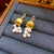 Fashion Tassel Flower Artificial Pearl Earrings