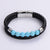 Men Korean Metal Leather String Bracelets