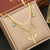 Expressive Cross Stainless Steel Electroplating Necklaces