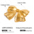 Cute Bowknot Stainless Steel Electroplating Brooches