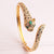 Luxurious Women Chinese Zodiac Animal Copper Electroplating Bracelets