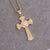 Unisex Cross Copper Electroplating Pendants