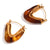 Fashion Triangle Geometric Stainless Steel 18K Gold Plated Earrings