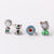 Fashion Cartoon Cartoon Zircon Zircon Inlay Earrings