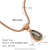 Fashion Sphere Droplet Stainless Steel 18K Gold Plated Necklaces