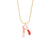 Fashion Letter Letter Text Number Stainless Steel Oil Dripping Necklaces