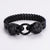 Expressive Men Stripe Geometric Stainless Steel Electroplating Bracelets