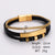 Men Ethnic Leather Electroplating String Bracelets