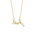 Geometric Stainless Steel 18K Gold Plated Necklaces