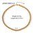 IG Style Circle Geometric Copper 18K Gold Plated Necklaces