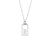 Fashion Letter Geometric Stainless Steel Electroplating Necklaces