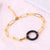 Minimalist Ellipse Round Circle Number Geometric Text Letter Zircon Electroplating Necklaces