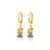 Cartoon Cartoon Zircon Zircon Inlay Earrings