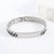 Fashion Unisex Round Geometric Stainless Steel Bracelets