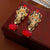 Medieval Crown Chinese Zodiac Animal Alloy Electroplating Earrings