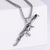 Retro Unisex Vintage Metal Retro Chain Vintage Pistol Stainless Steel Pendants