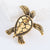 IG Style Turtle Stainless Steel Distressing Pendants