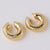 IG Style Circle Geometric Copper Electroplating Earrings