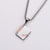 Expressive Ellipse Stainless Steel Electroplating Pendants