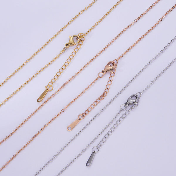 IG Style Chain Stainless Steel Electroplating Jewelry Making