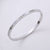 Korean Shell Stainless Steel Polishing Bangles