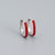 925 Sterling Silver Korean Ellipse Geometric Silver Earrings