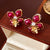 Medieval Flower Flower Alloy Electroplating Earrings