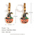 Fashion Ghost Cartoon Stainless Steel Electroplating Earrings