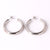 Moderate Luxury Circle Geometric Copper Electroplating Stud Earrings