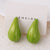 Fashion Droplet Droplet CCB Electroplating Stud Earrings