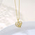 Women Minimalist Heart Stainless Steel Electroplating Necklaces