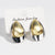 Luxurious Irregular Geometric Copper Electroplating Stud Earrings