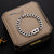 Cartoon Women Letter Text Number Titanium Steel 18K Gold Plated Bracelets