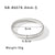 IG Style Pentagram Square Heart Octagram Stainless Steel Electroplating Bangles