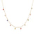 Fashion Droplet Stainless Steel 18K Gold Plated Necklaces