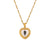 Minimalist Heart Stainless Steel 18K Gold Plated Necklaces