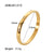 Women IG Style Geometric Stainless Steel 18K Gold Plated Bracelets