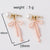 Chic Heart Bowknot Copper Earrings