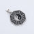 Minimalist Round Cartoon Stainless Steel Electroplating Pendants