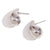 Fashion Circle Droplet Stainless Steel 18K Gold Plated Earrings