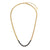 Fashion Quadrilateral Circle Geometric Stainless Steel 18K Gold Plated Necklaces