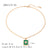 Cute & Edgy Tennis / Diamond Line Stainless Steel 18K Gold Plated Necklaces