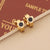 Expressive Bear Butterfly Crown Heart Animal Chinese Zodiac Stainless Steel Oil Dripping Earrings