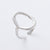 Retro Vintage Women Retro Vintage Geometric Stainless Steel Electroplating Rings