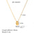 Tassel Irregular Heart Heart Geometric Stainless Steel Electroplating Necklaces