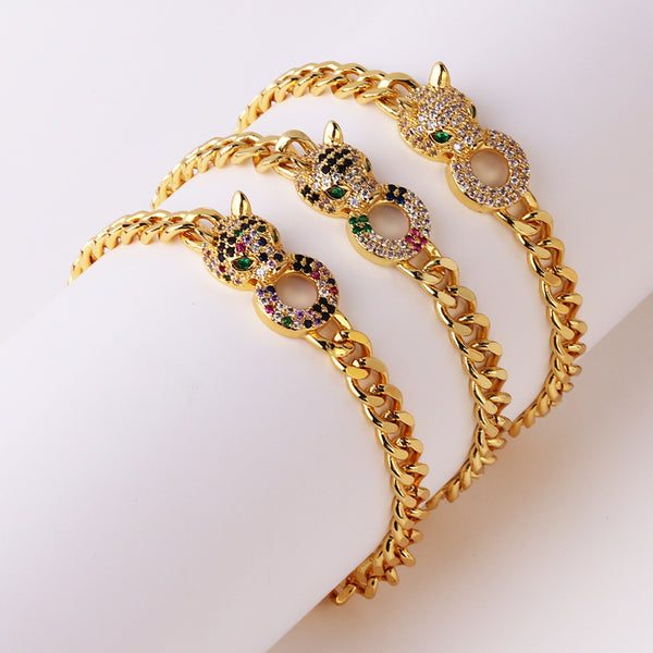 Zircon Electroplating Bangles