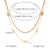 IG Style Chain Tennis / Diamond Line Pig Nose Geometric Stainless Steel Electroplating Necklaces