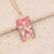 Retro Unisex Vintage Metal Geometric Copper Oil Dripping Pendants