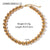 IG Style Circle Geometric Copper 18K Gold Plated Necklaces